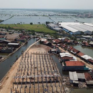 Pembangunan Tol Semarang-Demak Seksi II