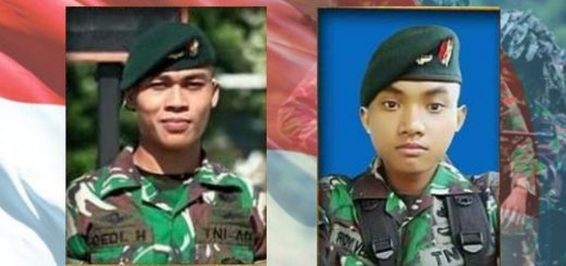 Pratu Dedi Hamdani dan Pratu Roy Vebrianto