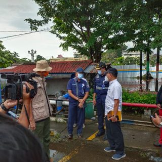 Proyek rumah pompa belum diserahkan pengelolaannya oleh Kementerian PUPR kepada Pemkot, sehingga pompa belum bisa difungsikan