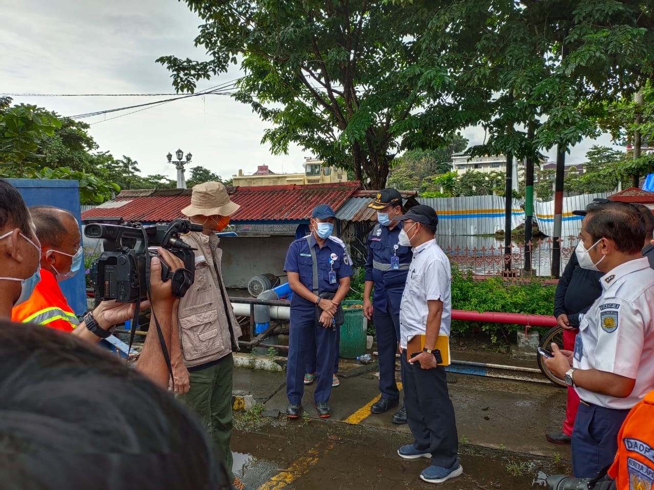Proyek rumah pompa belum diserahkan pengelolaannya oleh Kementerian PUPR kepada Pemkot, sehingga pompa belum bisa difungsikan
