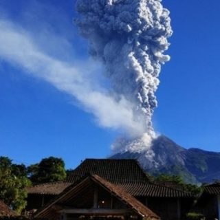 Awal.id, Gunung Merapi, Asap Solfatara, Jumat pagi, Twitter@BPPTKG