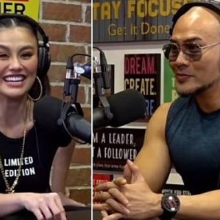 Agnez Mo dan Deddy Corbuzier
