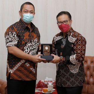 Kepala BKKBN Hasto Wardoyo berkunjung ke Kota Semarang menemui Wali Kota Hendrar Prihadi