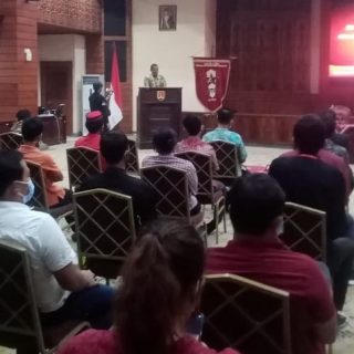 Suasana konfercab PA GMNI eks Karesidenan Semarang