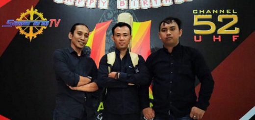 Personel Cakra Band, Heru (kiri), Hendra (tengah) dan Adit Bireng (kanan)