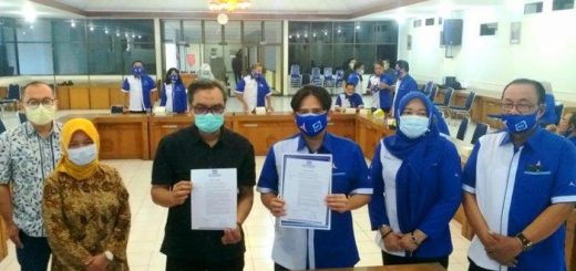 DPD Partai Demokrat Jateng menyerahkan dokumen ke KPU