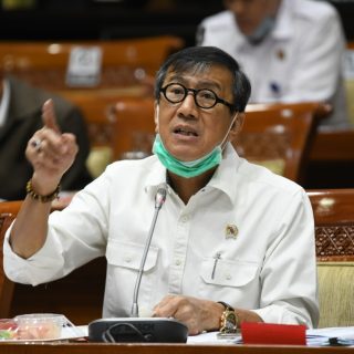 Menkumham Yasonna Hamonangan Laoly