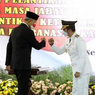 Hartopo resmi menjadi Bupati Kudus setelah dilantik Gubernur Jateng Ganjar Pranowo