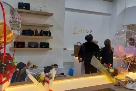 Barang-barang koleksi Luino yang siap memanjakan para konsumen.