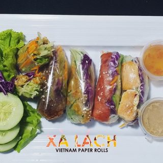Salad paper rolls/spring roll vietnam