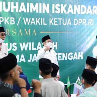 Silaturahmi Wakil Ketua DPR RI Abdul Muhaimin Iskandar dengan PWNU Jawa Tengah.