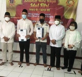Napi Lapas Kelas I Semarang mendapat remisi khusus Idul Fitri 1442 H.