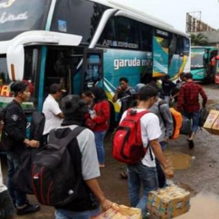 Tradisi pulang kampung yang masih melekat kuat pada masyarakat Indonesia (foto ilustrasi)