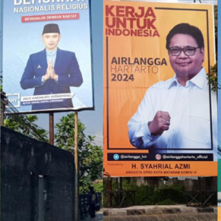 Menyambut Pilpres 2024 baliho bertebaran di mana-mana, namun tidak ditemukan baliho Gubernur Jateng Ganjar Pranowo