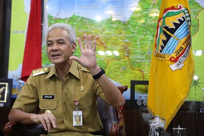 Gubernur Jateng Ganjar Pranowo