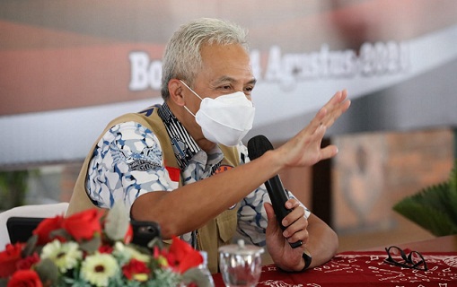 Gubernur Jateng Ganjar Pranowo