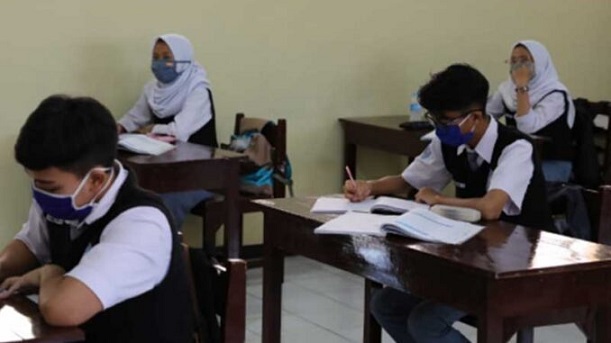 Ilustrasi. Pembelajaran Tatap Muka yang sediakan akan digulirkan Senin ini (23/8) akhirnya dibatalkan Pemkot Kota Solo.