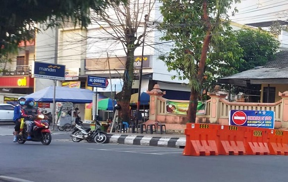 Ruas jalan di Kota Semarang mulai dibuka, meski PPKM Darurat diperpanjang hingga 9 Agustus 2021