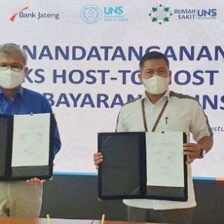 Bank Jateng resmi menjalin kerja sama host to host pembayaran tagihan rumah sakit dengan Bank Jateng Cabang Surakarta.