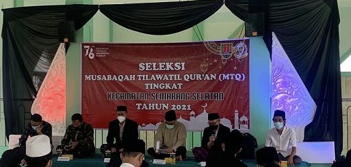 Suasana seleksi MTQ tingkat Kecamatan Semarang Selatan