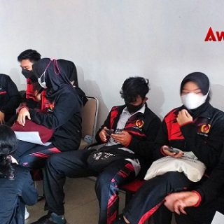 Atlet Program Semarang Emas saat melakukan tes kesehatan yang digelar KONI Kota Semarang.