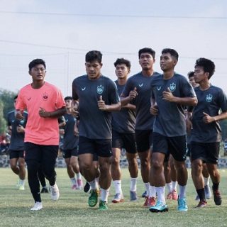 Para PSIS kembali menjalani latihan untuk menatap laga seri kedua BRI Liga 1