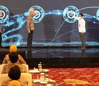 Hari pertama penyelenggaan Central Java Investment Business Forum (CJIBF) 2021 di Hotel Tentrem Semarang, Rabu (10/11), mampu menggaet 26 investor besar dengan total nilai investasi Rp 6 triliun