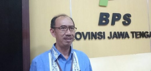 Pelaksana tugas (Plt) BPS Jateng Sentot Bangun Widoyono