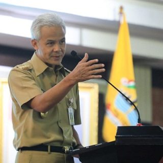 Gubernur Ganjar Pranowo membuka acara Hari Kusta Dunia tingkat Provinsi Jawa Tengah di Gedung Gradhika Bhakti Praja, Senin (31/1)