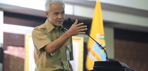 Gubernur Ganjar Pranowo membuka acara Hari Kusta Dunia tingkat Provinsi Jawa Tengah di Gedung Gradhika Bhakti Praja, Senin (31/1)