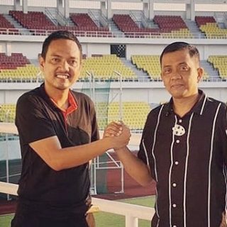 CEO PSIS,Yoyok Sukawi dan Komisaris PSIS, Junianto saat berkunjung ke Stadion Jatidiri beberapa waktu yang lalu. Dok. Instagram