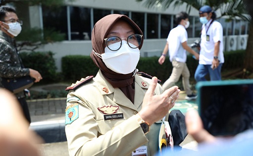 Kepala Disnakertrans Jateng Sakina Rosellasari