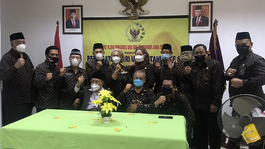 Peringatan HUT ke-60  DHD BPK 45 Provinsi Jateng yang dihadiri oleh beberapa pengurus