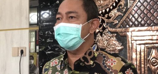 Wali Kota Semarang Hendrar Prihadi saat melakukan konferensi Pers di kantornya, beberapa waktu yang lalu