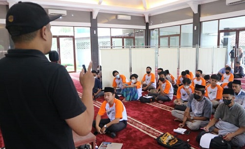 PELATIHAN VIDEOGRAFI. Para peserta pelatihan videografi yang digelar Persatuan Karyawan Film dan Televisi (KFT) Korda Semarang