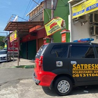 Lokasi ditemukannya korban ZA