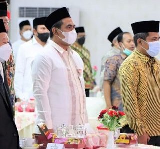 Ferry Wawan Cahyono menghadiri pelantikan Pimpinan Baznas Provinsi Jateng periode 2022 - 2027, di Gedung Gradhika Bakti Praja Komplek Gubernuran, Kota Semarang, Jumat (10/6).