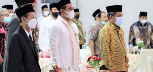 Ferry Wawan Cahyono menghadiri pelantikan Pimpinan Baznas Provinsi Jateng periode 2022 - 2027, di Gedung Gradhika Bakti Praja Komplek Gubernuran, Kota Semarang, Jumat (10/6).