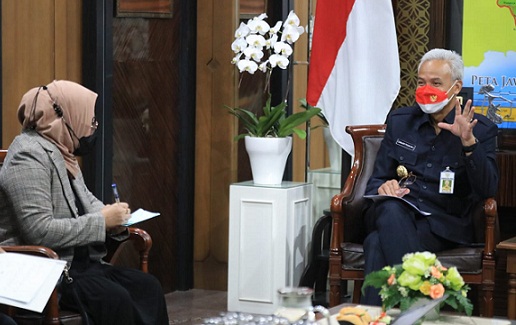 Gubernur Jateng Ganjar Pranowo