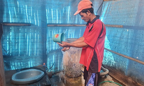 Warga Desa Lebak, Kecamatan Grobogan Kabupaten Grobogan, sudah menerima bantuan jamban dari Pemprov Jateng, sehingga perilaku buang air besar sembarangan sudah tidak dilakukan masyarakat lagi