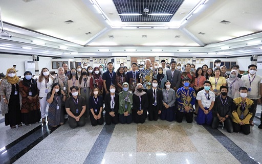 Gubernur Jateng Ganjar Pranowo menerima delegasi Asean Youth Interfaith Camp (AYIC) di Gradhika Bhakti Praja, Rabu (10/8)