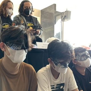 Tiga pelaku pembacokan di Jalan Suratmo.