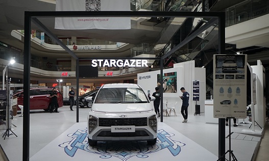 “Hyundai Exhibition” di Paragon Mall Semarang menampilkan produk-produk terbaru, antara lain Hyundai STARGAZER