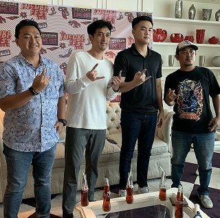 Jajaran kepanitiaan Incuba Fest 2022 usai melakukan sesi jumpa pers