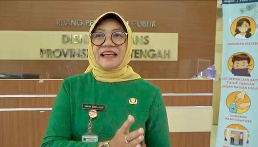 Kepala Disnakertrans Jateng, Sakina Rosellasari