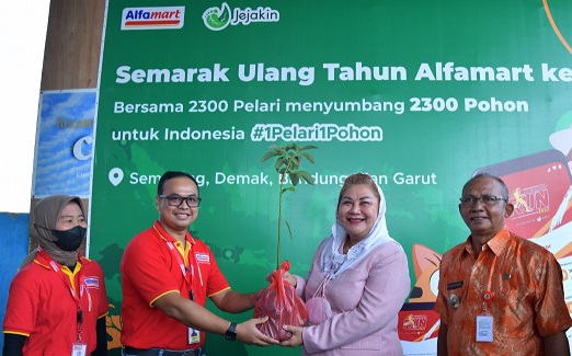 Plt Kota Semarang berkolaborasi dengan alfamart
