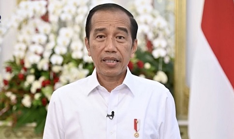 Presiden Jokowi Widodo dalam siaran persnya melalui Live Youtube Sekretariat Presiden, Jumat (7/10).