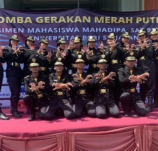 Salah satu peserta LGMP V dari SMAN 6 Semarang