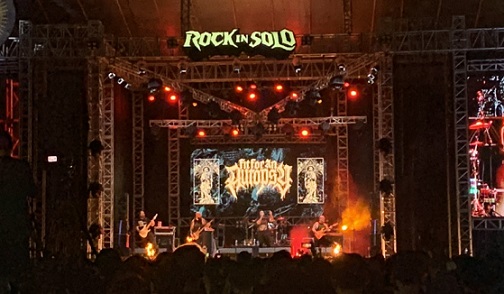 Fit for an Autopsy Perform di Stage B Rock In Solo 2022