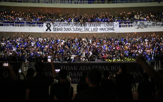 Panser Biru panjatkan doa bersama, Dok Photo. Istimewa